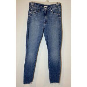 Mother Jeans The Looker Ankle Fray One Smart Cookie Size 26
